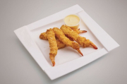 Tiger prawn tempura with Japanese mayo